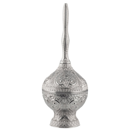 TELKARI ROSE WATER POURER NICKEL - Hakan Makes Kitchens Smile