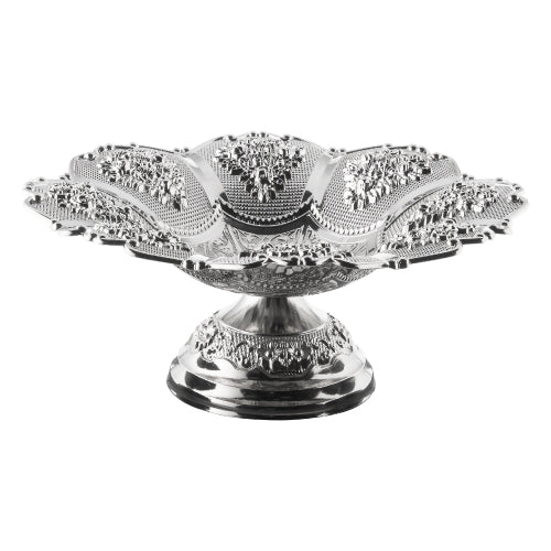 ROSE BOWL SILVER 30 x 30 x 12 cm (11.8" x 11.8" x 4.7") - Hakan Makes Kitchens Smile