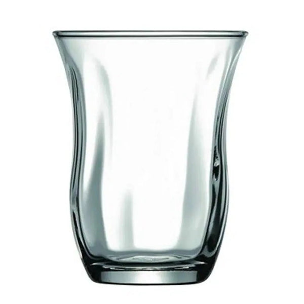 CIHANGIR TEA GLASS  57 x 75 mm (2.2" x 2.9") 100 cc (3 oz) 6 PCS - Hakan Makes Kitchens Smile