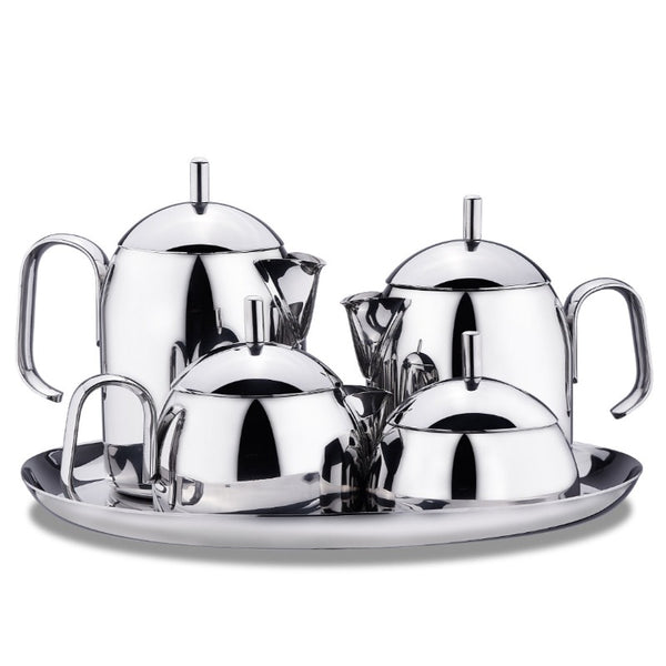 PERA TEA - COFFEE SET 9 PCS (0.7 - 0.85 - 0.4 - 0.3 lt ) (23.7- 28.7- 13.5- 10.1 oz) - Hakan Makes Kitchens Smile