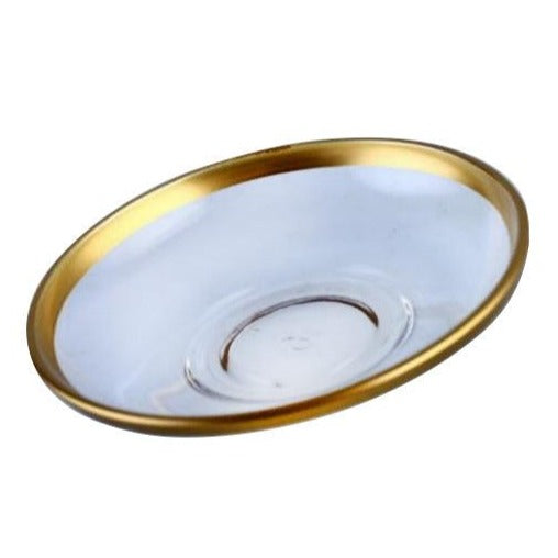 AIDA TEA PLATE GOLDEN TRIM 110 mm (4.3") 6 Pcs Set