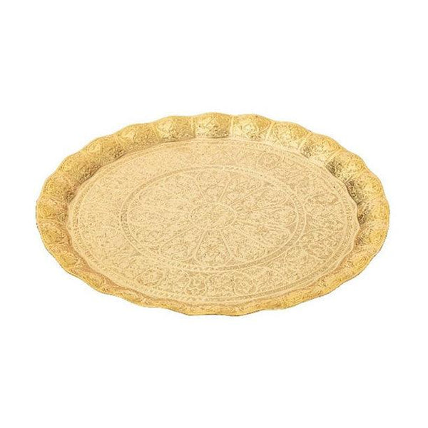 AYT ROUND TRAY 33 cm (13") BRIGHT YELLOW - Hakan Makes Kitchens Smile