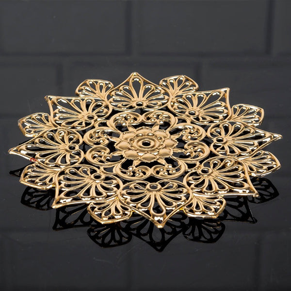 ENDAM METAL TRIVET GOLD 16 cm (6.3") - Hakan Makes Kitchens Smile