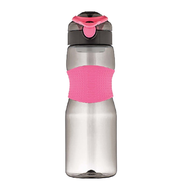 SAGA TRITAN WATER BOTTLE WITH SILICONE SLEEVE 730 cc (24.7 oz) 1 Pcs - Hakan Makes Kitchens Smile