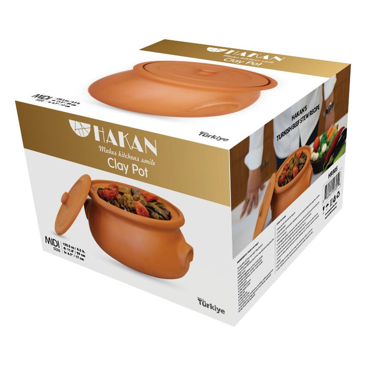 Hakan Clay Pot With Lid