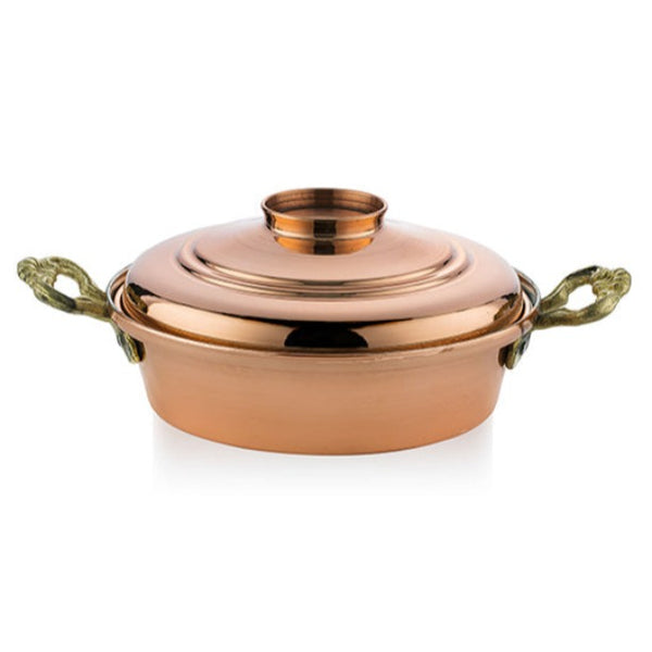 COPPER LOW CASSEROLE POT TRMN MARAS 24 cm (9.5") - Hakan Makes Kitchens Smile