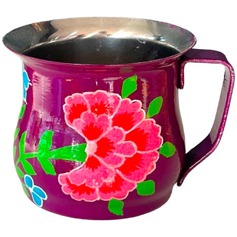 Hand-Painted Stainless-Steel Mug, 15.25 oz