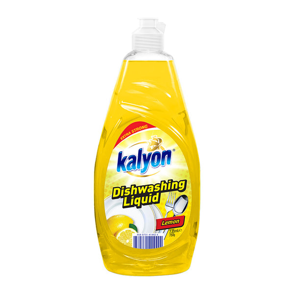 KALYON EXTRA DISHWASHING LIQUID LEMON / 735 ML (24.8 OZ) - Hakan Makes Kitchens Smile