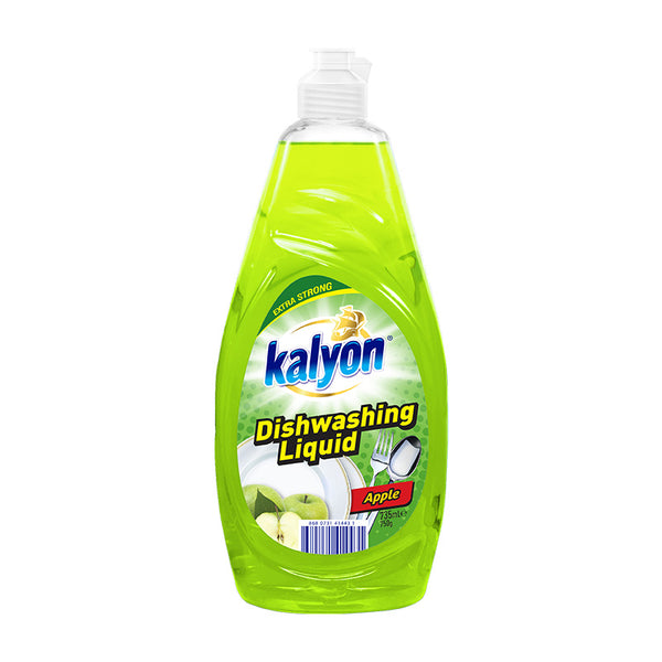 KALYON EXTRA DISHWASHING LIQUID APPLE / 735 ML (24.8 OZ) - Hakan Makes Kitchens Smile