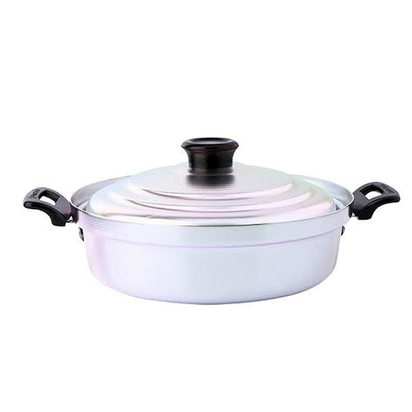 ALUMINUM LOW POT 32 cm (12.6") - Hakan Makes Kitchens Smile