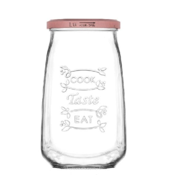 TASTY JAR 1050 cc (33.7 oz) 170 x 82 mm (6.7" x 3.2") 1 Pcs - Hakan Makes Kitchens Smile